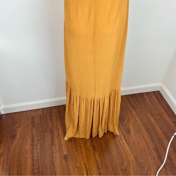 Anthropologie The Odells Oro Maletto Swingy Ruffled Maxi Dress - Picture 13 of 13